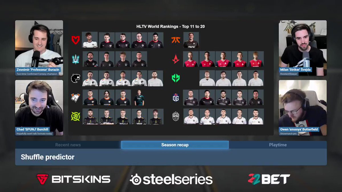 HLTV Confirmed on Twitter ""Aleksi is out" you heard it first at