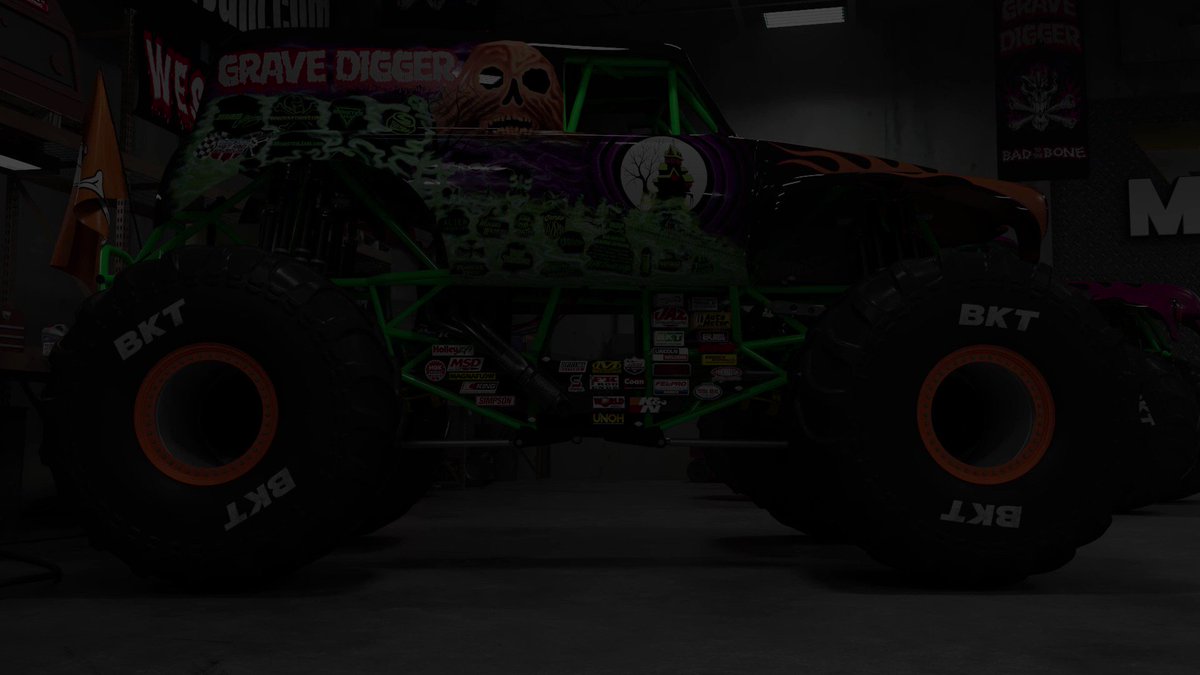 Monster Jam on Twitter "Team Grave Digger will roll into Nissan Stadium with custom color