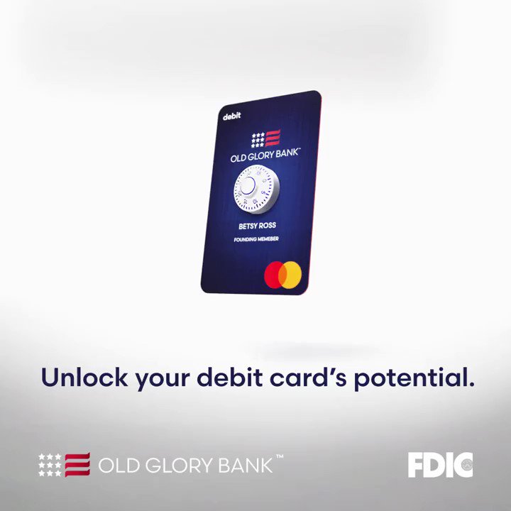 Old Glory Bank on Twitter "Old Glory Bank keeps your debit card secure