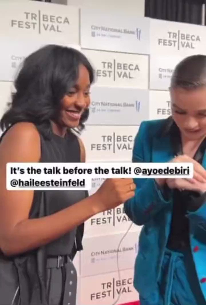 hailee steinfeld files on Twitter: "hailee steinfeld ayo edebiri