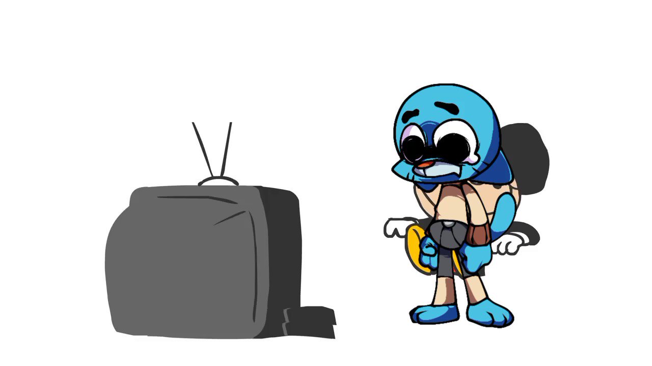 Grieving Gumball by Cacky0077 on Newgrounds