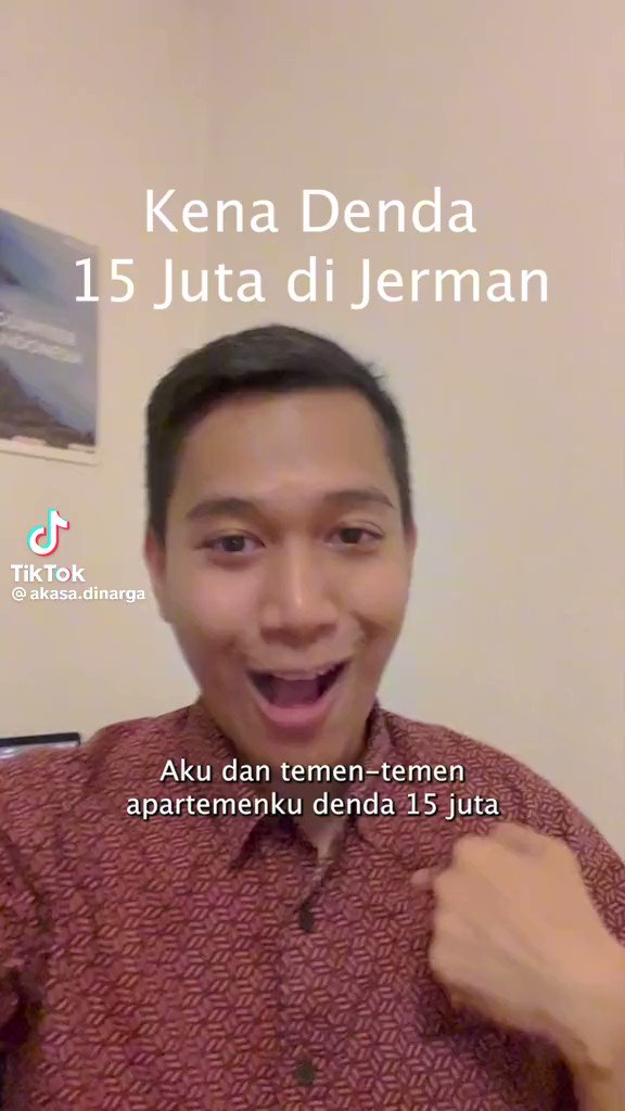 Didit putra on twitter pengalaman akasa dinarga dapet surat denda