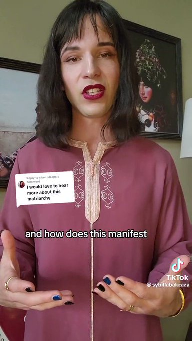 If the patriarchy is irrelevant to Americans in 2023…how far into this video about a matriarchy culture