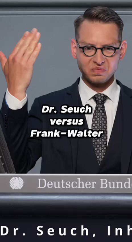 Miró on Twitter: &amp;quot;RT @DrSeuch: Als Inhaber des Bundestages konnte ich ...