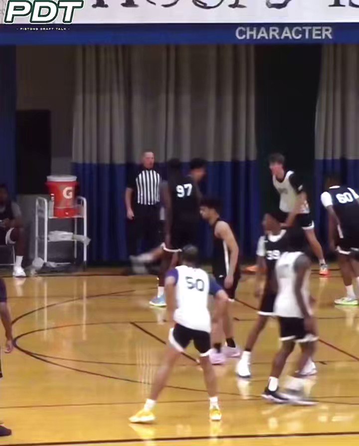 Pistons Draft Talk on Twitter "2025 6’8 Trent Sisley showcased a lot