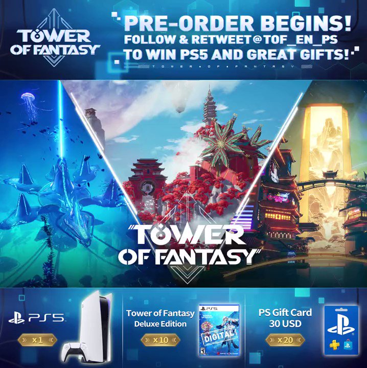 Tower of Fantasy Releases on PlayStation 5 on August 8