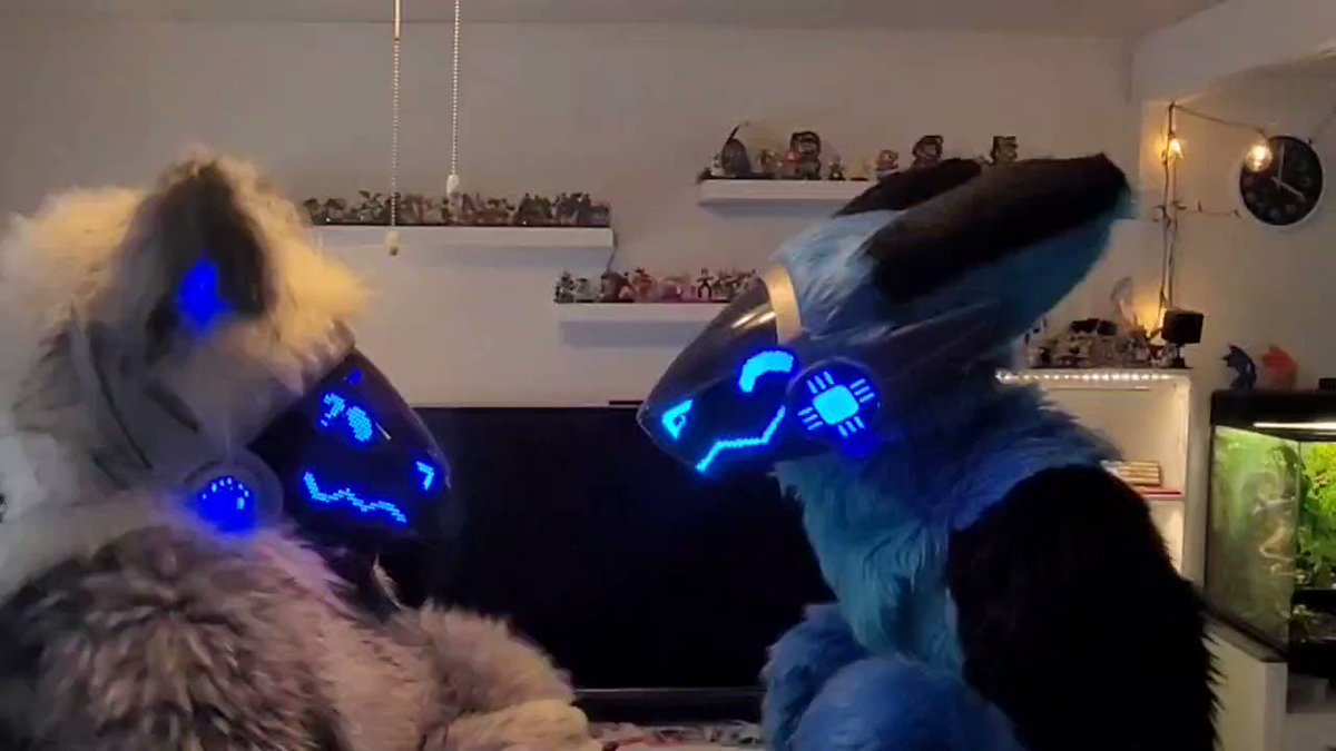 Nolla on X: Hi, great to see you again :3 #protogen #fursuit