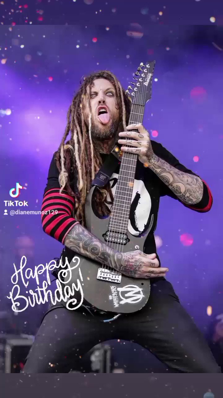 Happy 53rd Birthday To The The Legendary Brian Welch (Korn, Founding Member, Vocalist & Guitarist) June 19th, 1970 