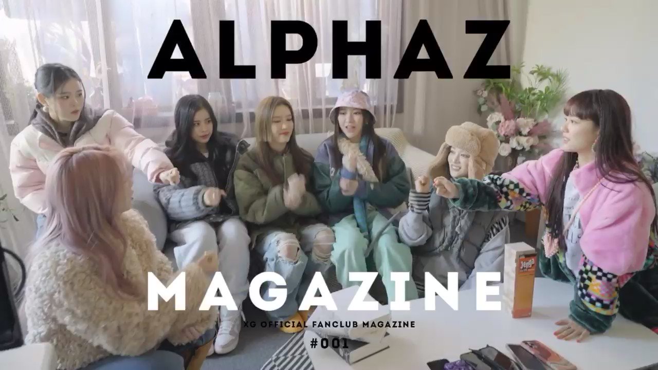 アイドル XG ALPHAZ MAGAZINE #001 アイドル XG ALPHAZ MAGAZINE #001 THE BOX ONE アイドル XG