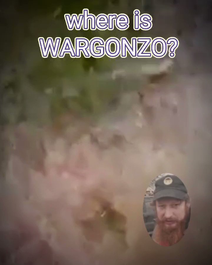 Sander on Twitter: "RT @SanderRegter: Where is wargonzo? #WarGonzo"