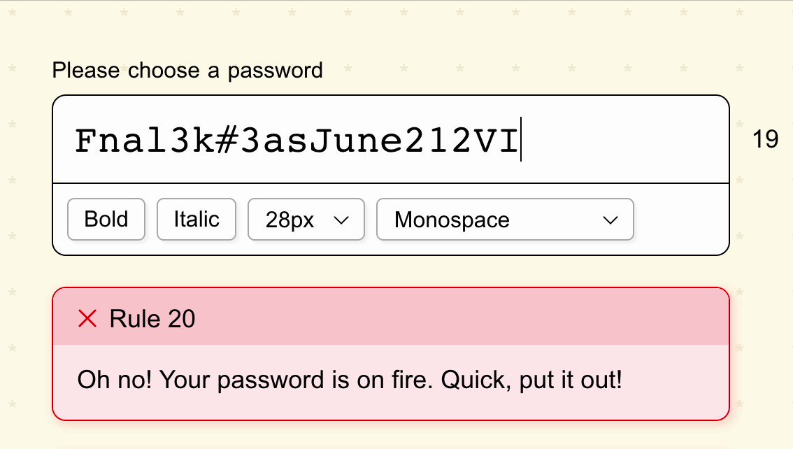 What is 'The Password Game' by Neal Agarwal?