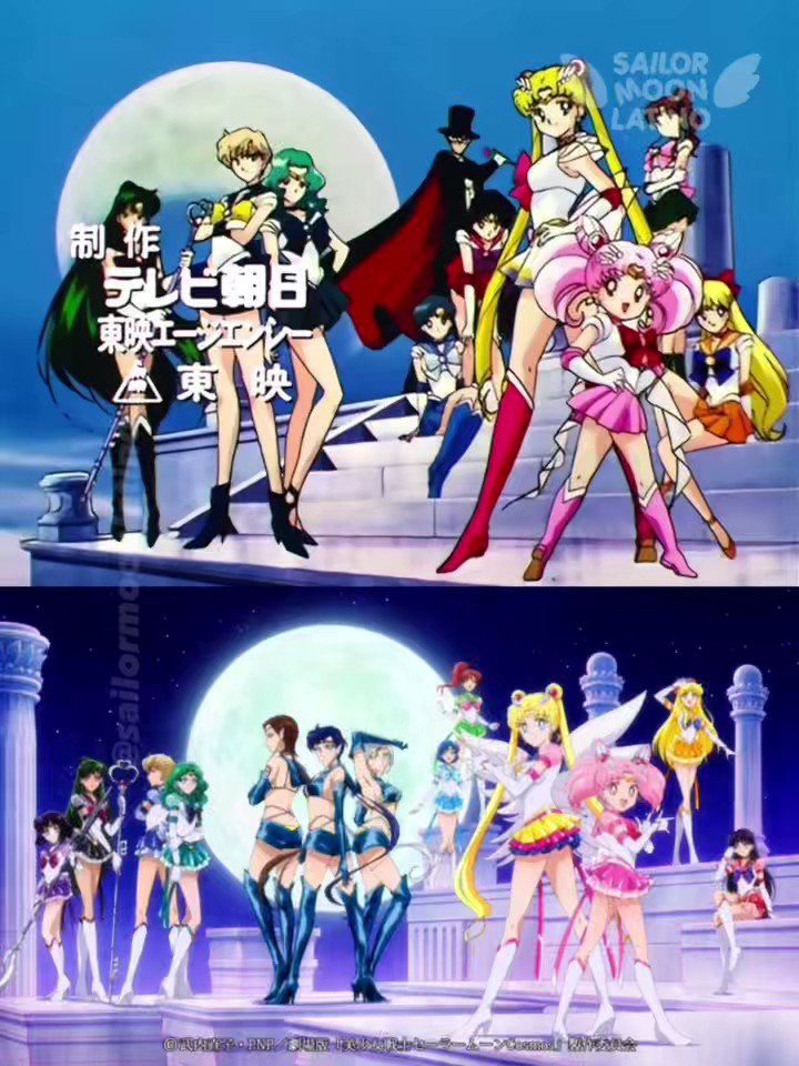 Sailor Moon Cosmos Opening Is 'Moonlight Densetsu' - Siliconera