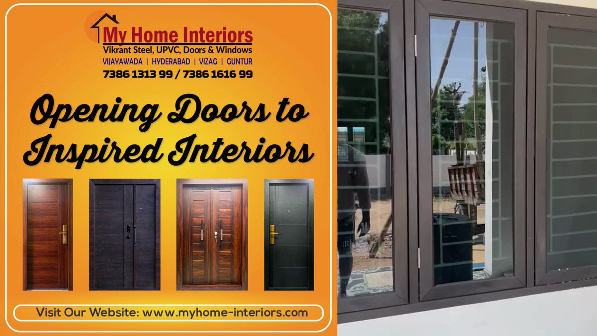 Vikrant Steel Metal Doors In Vijayawada (@interiors_my) / Twitter