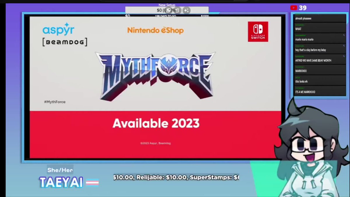 RT @Taeyai_: Nintendo Direct Highlight From my Stream https://t.co/NqenI6v9a0