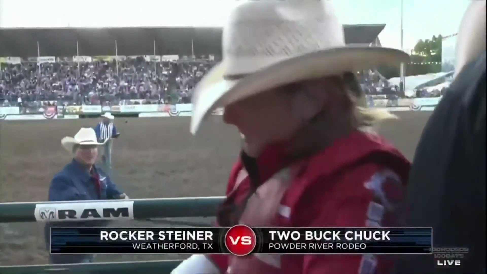 PRCA ProRodeo on Twitter "It was Rocker Steiner's night to shine! He