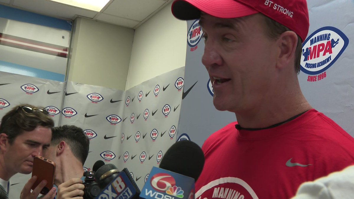 Fletcher Mackel on Twitter "Caught up with Peyton Manning at the