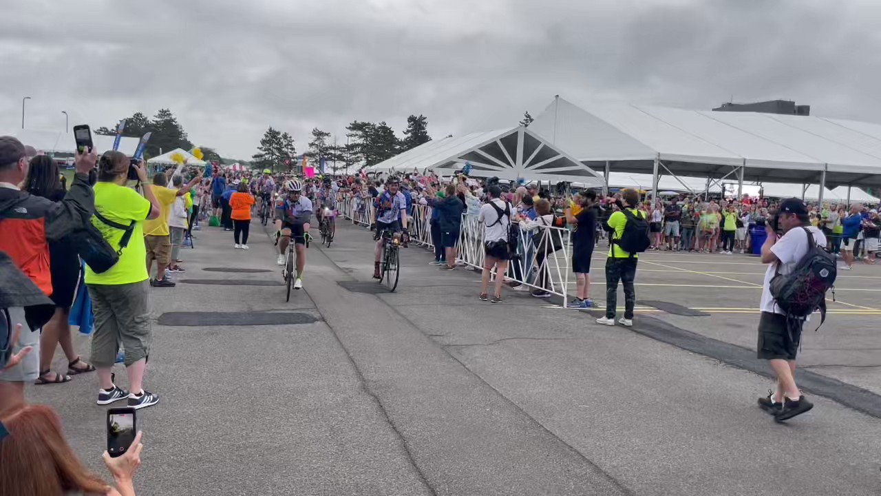 Andy Paden on Twitter "The peloton of the top fundraisers for tomorrow