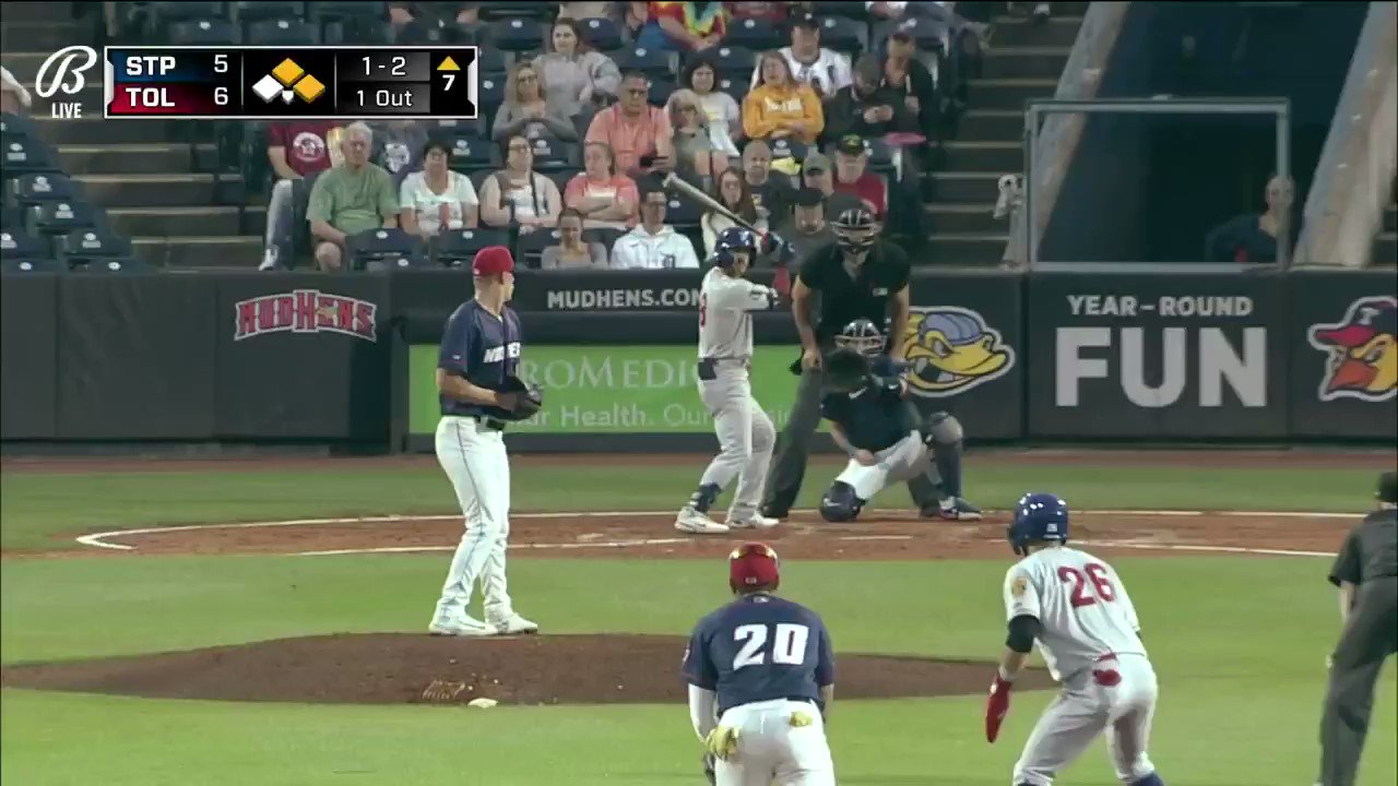 St. Paul Saints on Twitter "With the bases loaded, a sacrifice fly