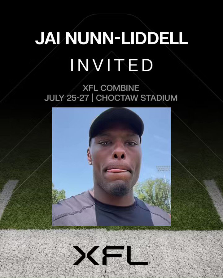 XFL on Twitter "Meet some of our first athletes invited to the 