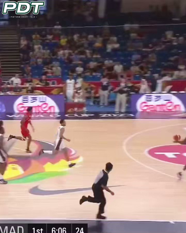 Pistons Draft Talk on Twitter "Another nice performance for Eric