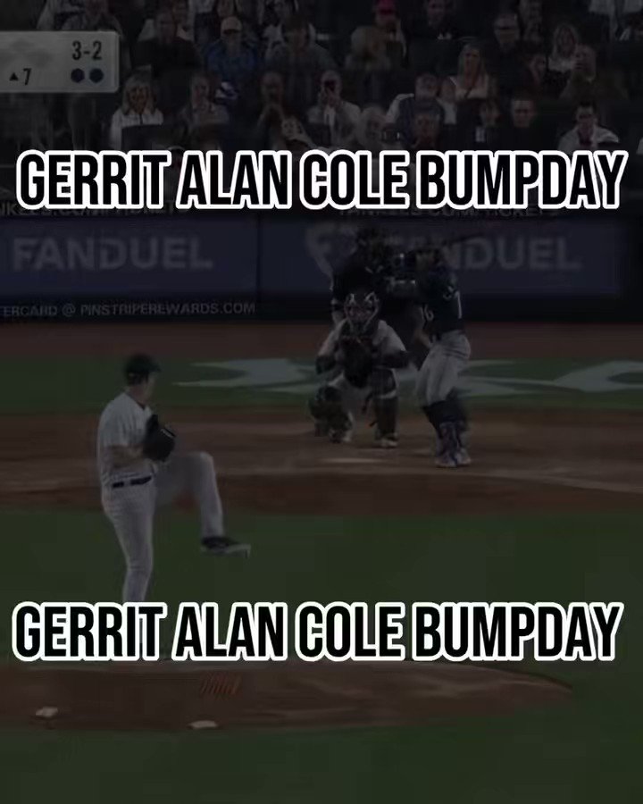 EVERYONE WAKE TF UP! ITS GERRIT MF COLE BUMPDAYYY!!! Give Gerrit 3-4 runs of run support and let’s win a series against the best offense in baseball!

Gerrit Cole this afternoon:
6.1IP 3R (2ER) 6K 1BB 2HR 101P https://t.co/Kdu0IcYCQt