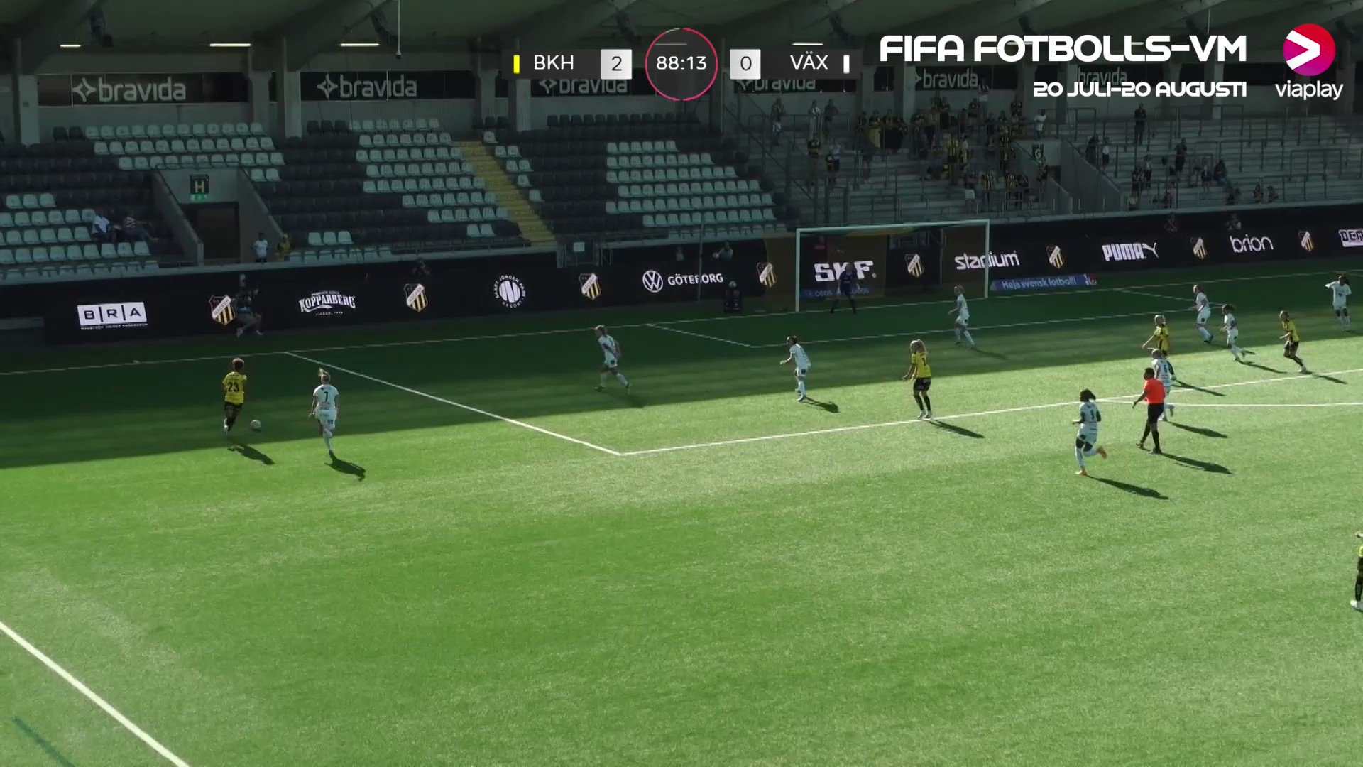 Andra målet för säsongen 😍

Bergman-Lundin utökar på Bravida Arena”