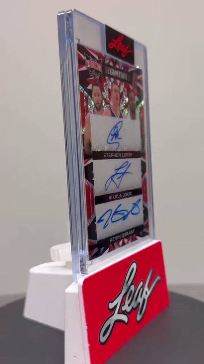 Leaf Trading Cards on Twitter "2023 Leaf Vibrance Live card preview