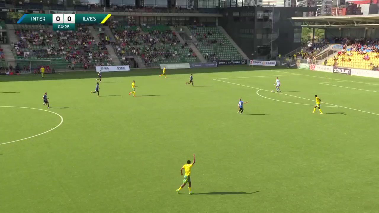 MAALI ⚽️

Alkutahdit kierroksen maaleille tulevat Turusta 🎶⚽️

Iiro Järvisen ensimmäinen Inter-maali tulee vanhaa seuraa vastaan.

FC Inter-Ilves 1–0!

#veikkausliiga #INTILV”