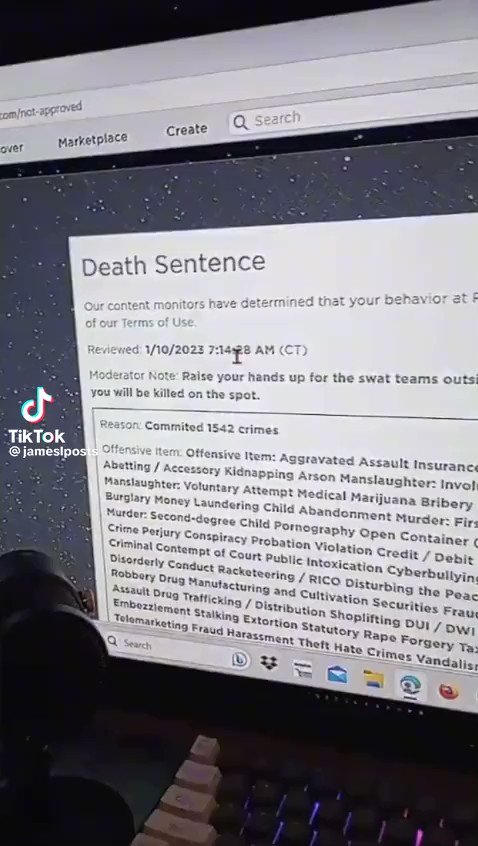 Death sentence on r/roblox : r/EmojiPolice