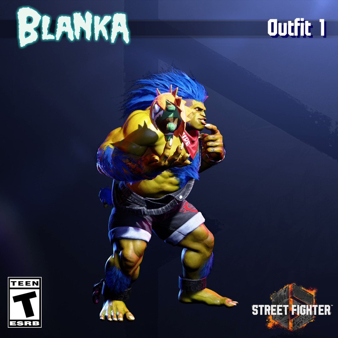 Street Fighter on X: Blanka-chan Bomb or Shuriken Bomb