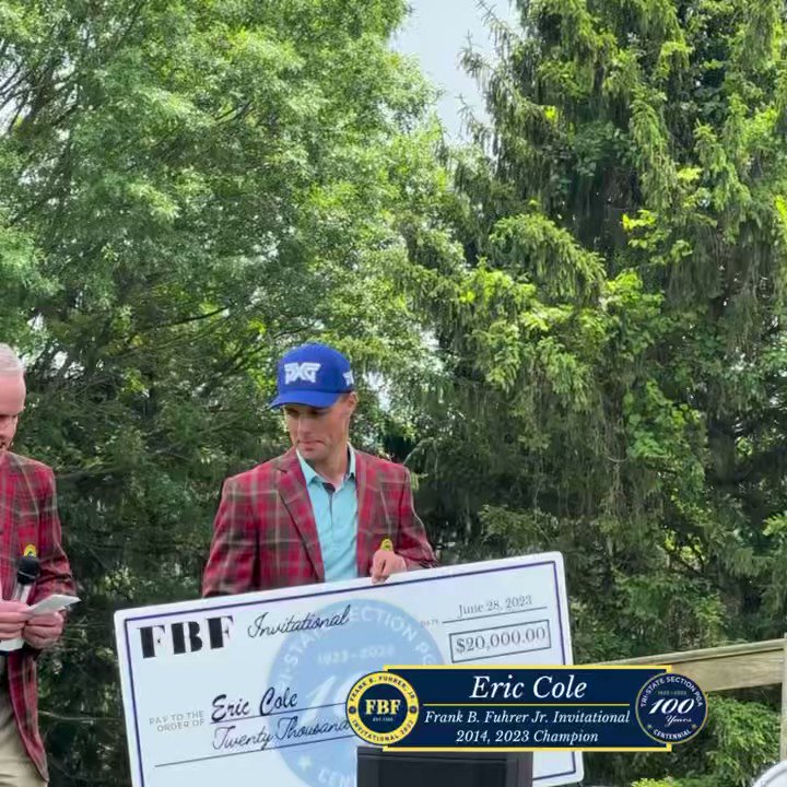 TriState PGA on Twitter "Words from the Winner. 🏆 Eric Cole Champion