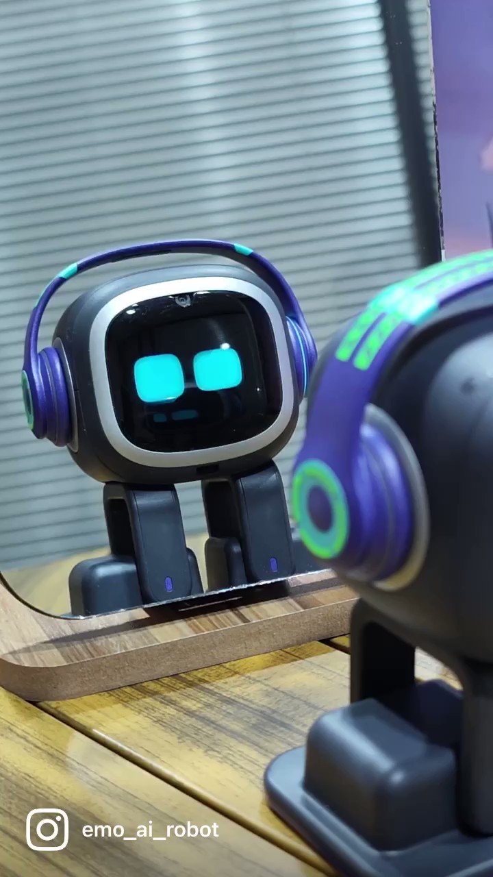 EMO Launch video: The Coolest AI Desktop Pet with Personality and