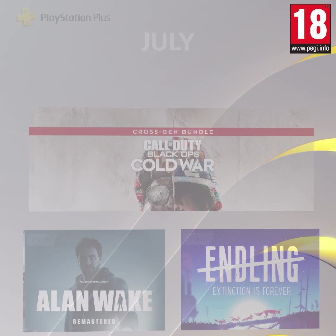 PlayStation Plus Monthly Games for July: Call of Duty: Black Ops Cold War,  Alan Wake Remastered, Endling – Extinction is Forever – PlayStation.Blog