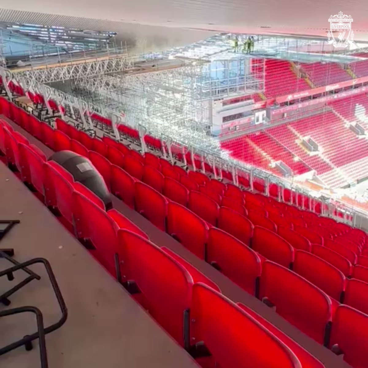 Anfield Edition on Twitter: "The view from the top of the new Anfield