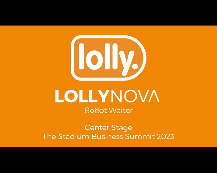 Yesterday Nova made their debut at the @stadiumbusiness summit and joined Peter Moore, Lolly CEO on stage during his presentation on Robots & Rising Expectations.

As you can see our latest LollyBot can make an entrance!

#SBS23 #technology #tech #robot #stadia https://t.co/kqATo6ODXA