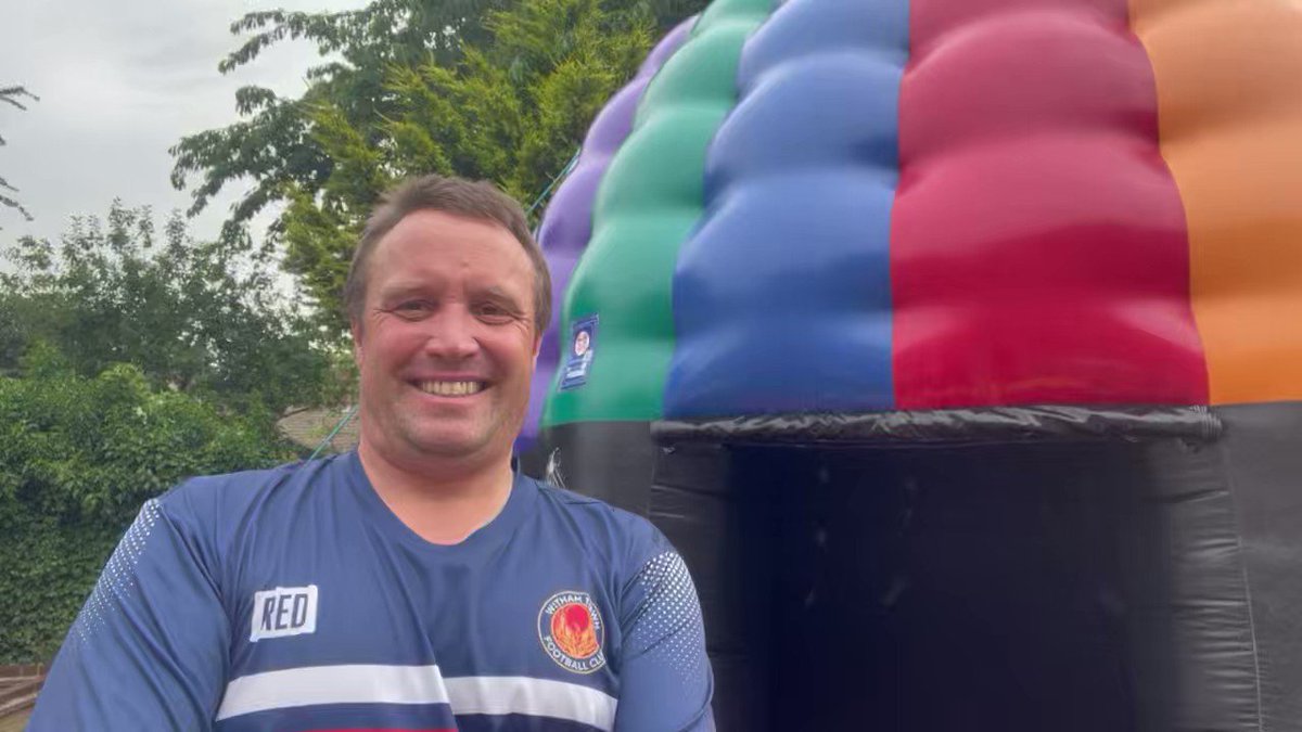 James Beardwell BEM on Twitter: “Having lots of fun on my big bouncy