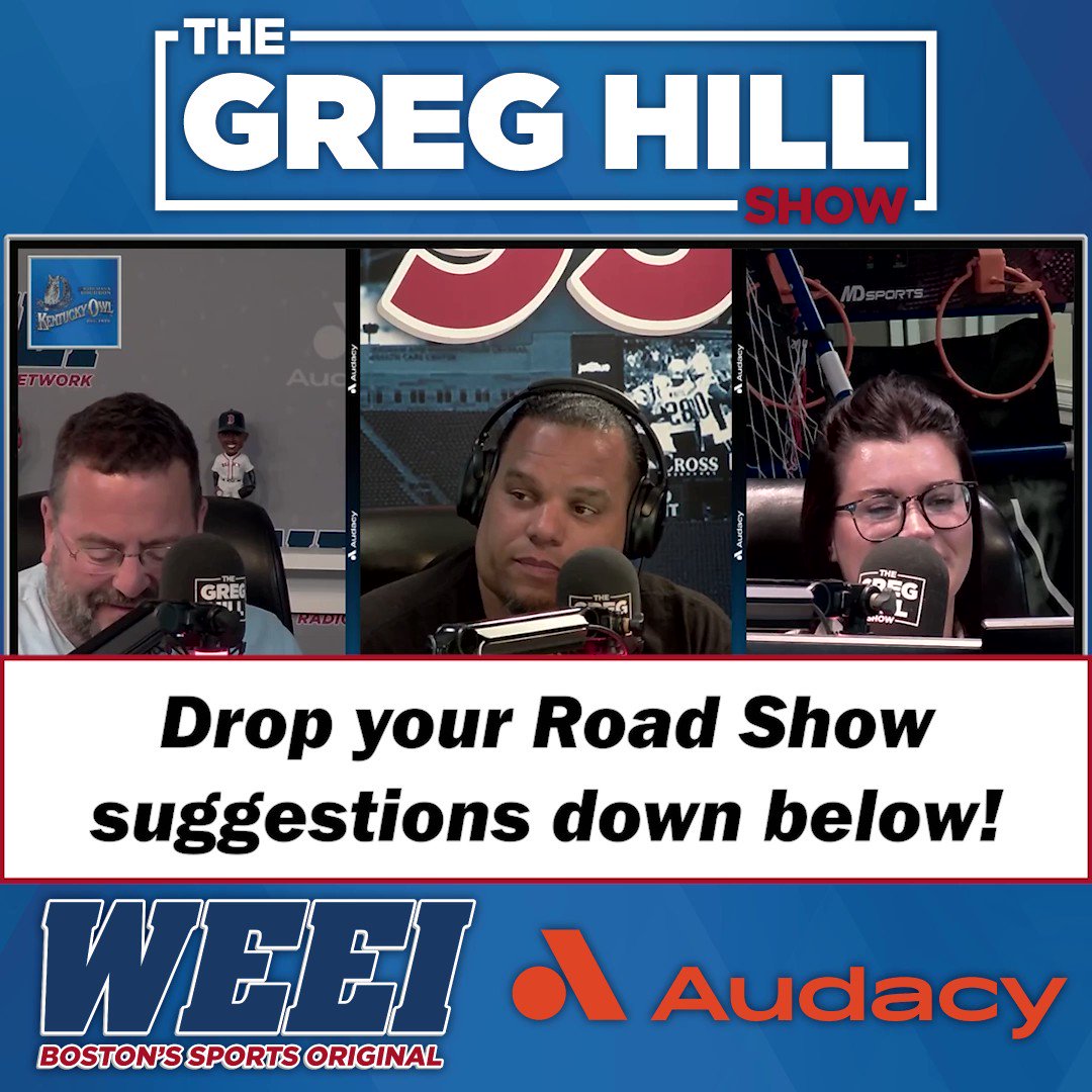 The Greg Hill Show on Twitter "Where do you want to see The Greg Hill