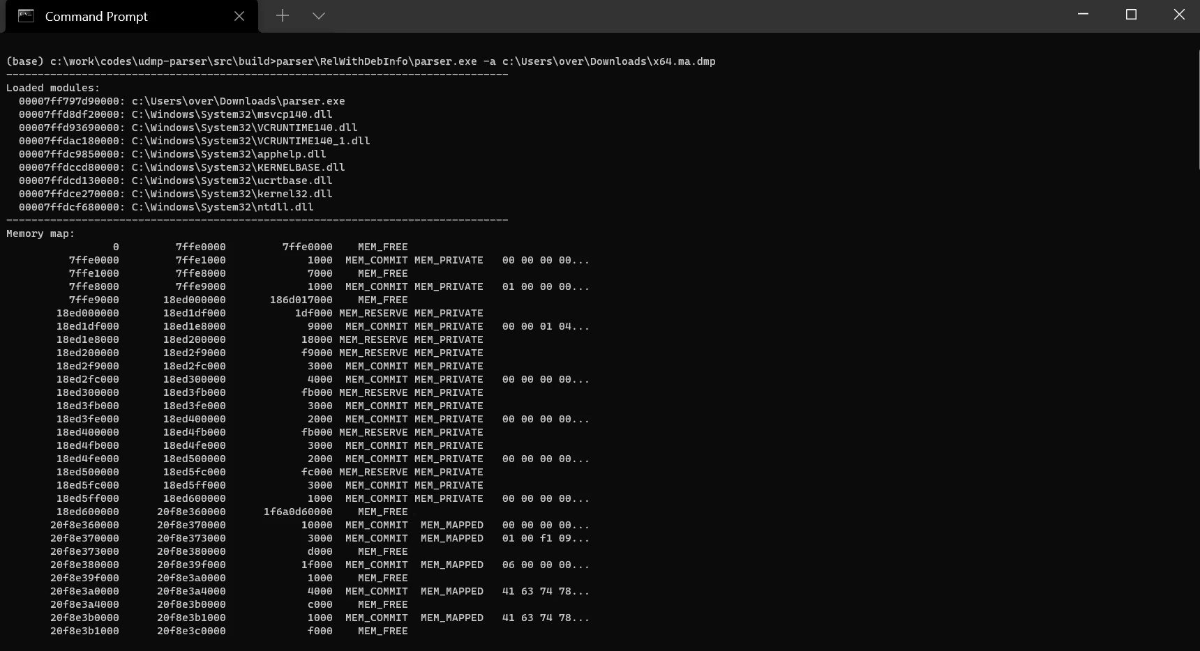 Hackgit on twitter udmp parser a cross platform c parser library