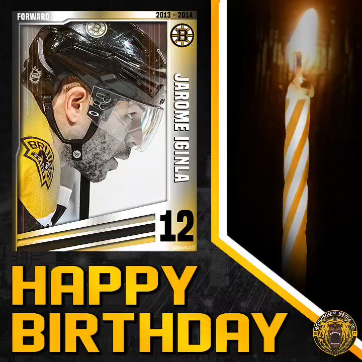 Happy Birthday to former Forward 
Jarome Iginla 
