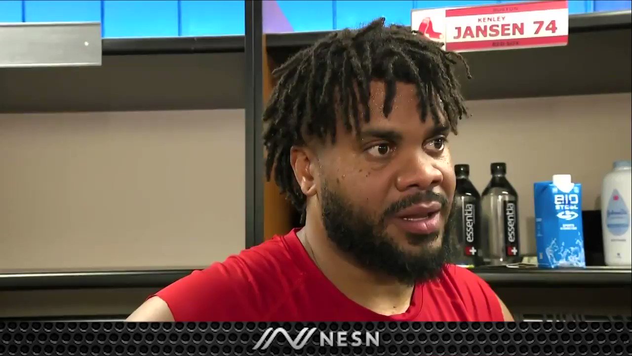 NESN on X: Today was everybody picking up each other. Kenley Jansen  praised the effort of his teammates in what he deemed a 'team win' over the  Blue Jays. #RedSox