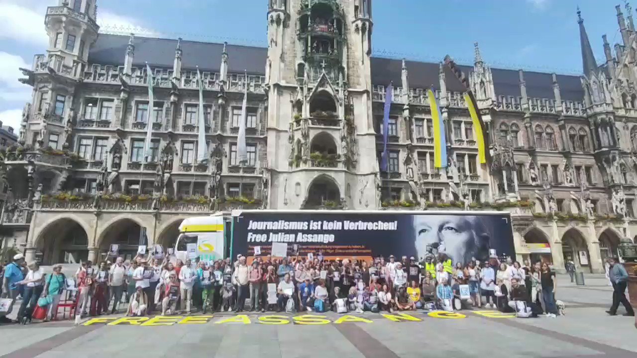 Happy Birthday Julian Assange, from Munich/Germany  