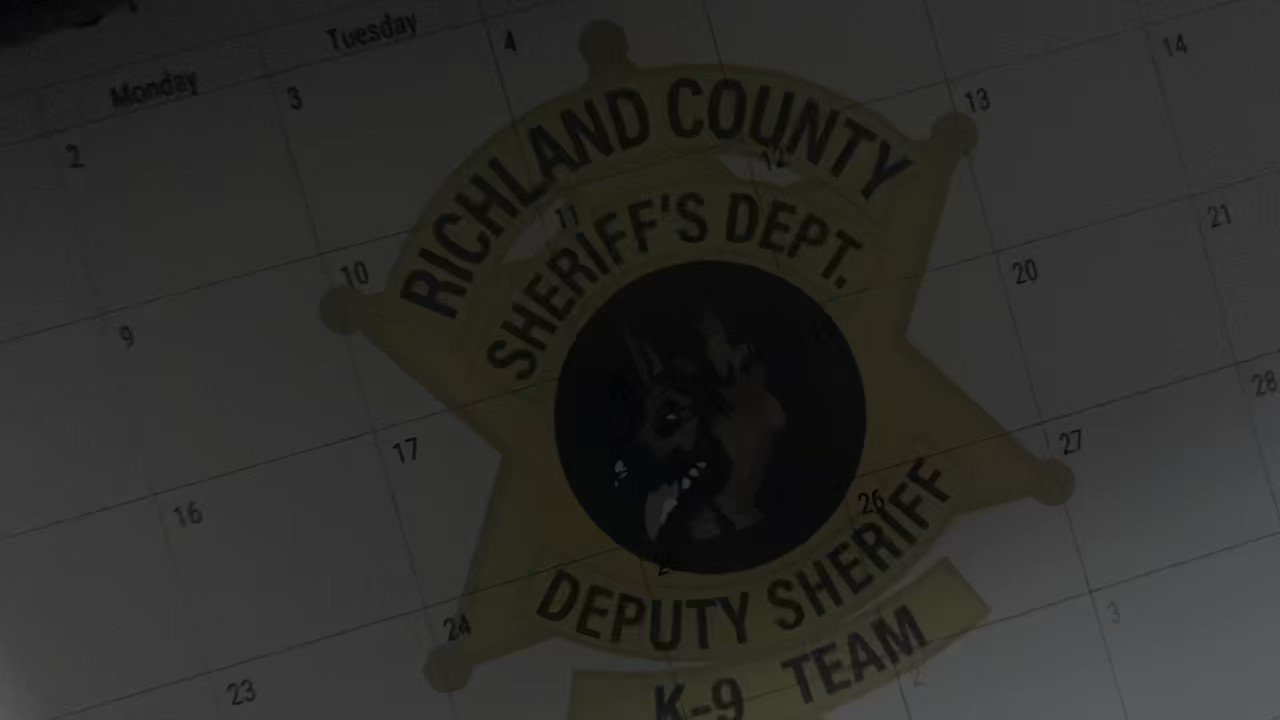 Richland County Sheriff's Dept. on Twitter: "🐾The #RCSD K9 Calendar is