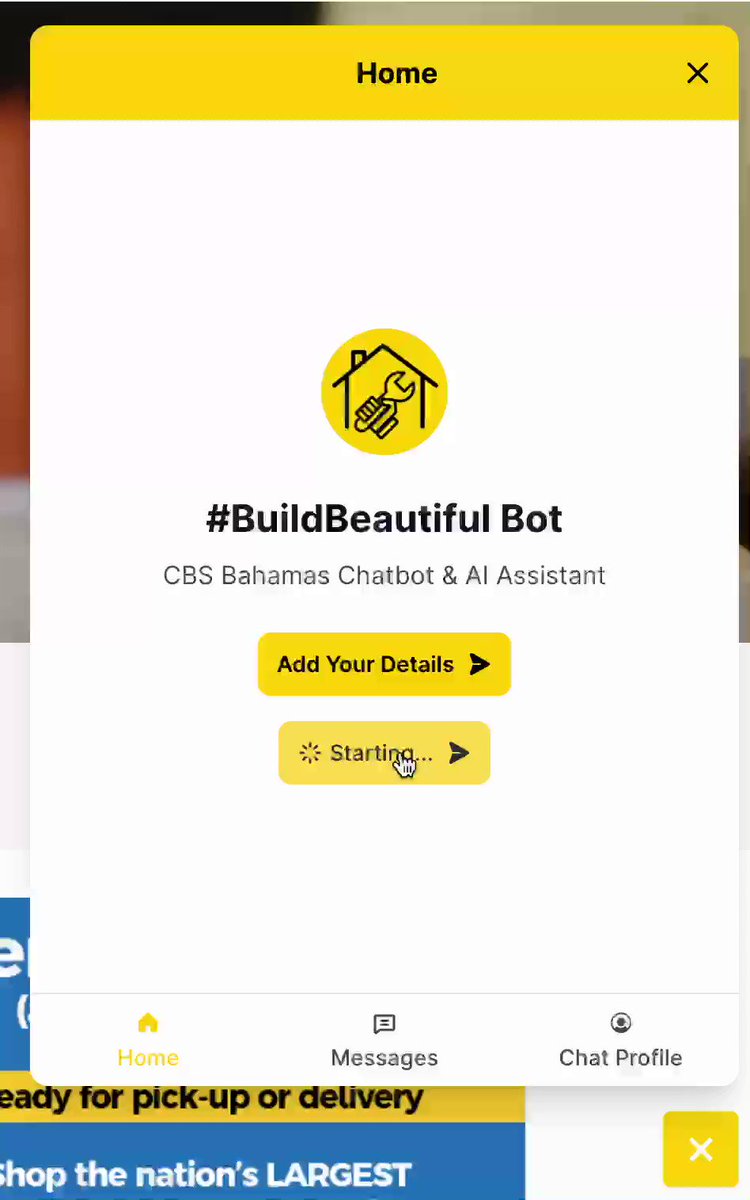 Have you chatted with us recently? Did you notice anything different?

We're pleased to introduce the all-new #BuildBeautifulBot; our AI-Powered chat assistant.

Thanks to our partnership with @SiteGPT, this new chat solution provides 24/7 support & access to all things CBS… https://t.co/sNLYutjNwI https://t.co/1nWftwdupm