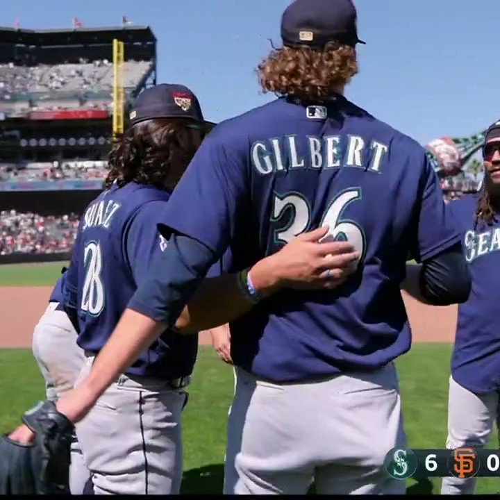 Mariners at Giants / Twitter