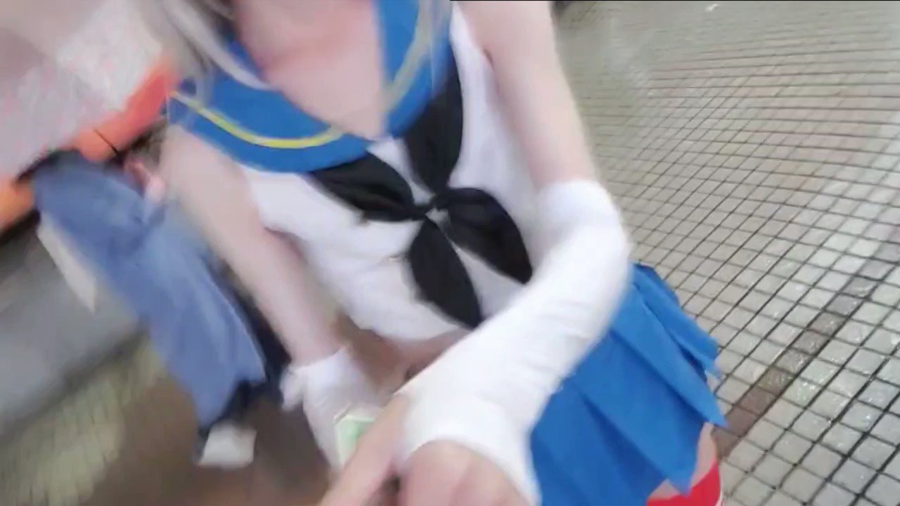 渋谷　女装　露出  / X