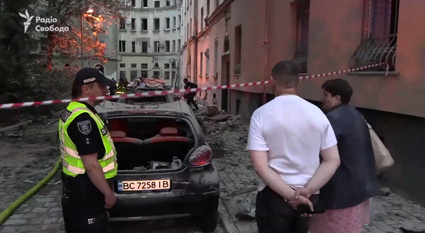 Ostap Yarysh on Twitter: "More video from Lviv Ukraine by @radiosvoboda ...