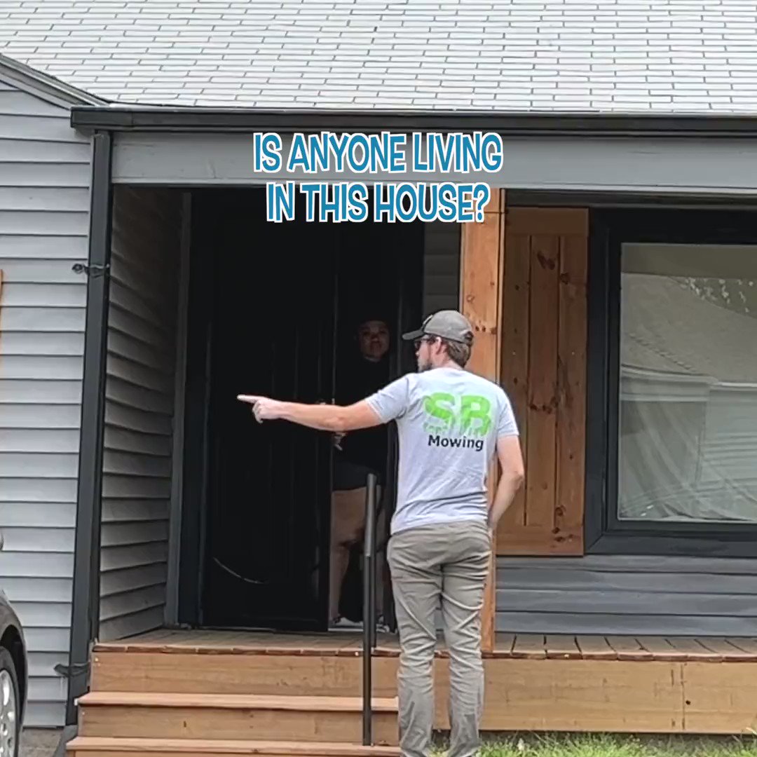 SB Mowing on Twitter "Home looks TERRIBLE for neighbors after 3 YEARS