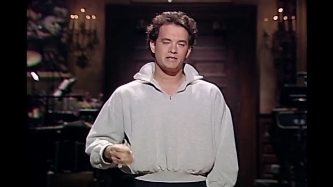 All The Right Movies on Twitter "TOM HANKS hosting SNL in 1988 and