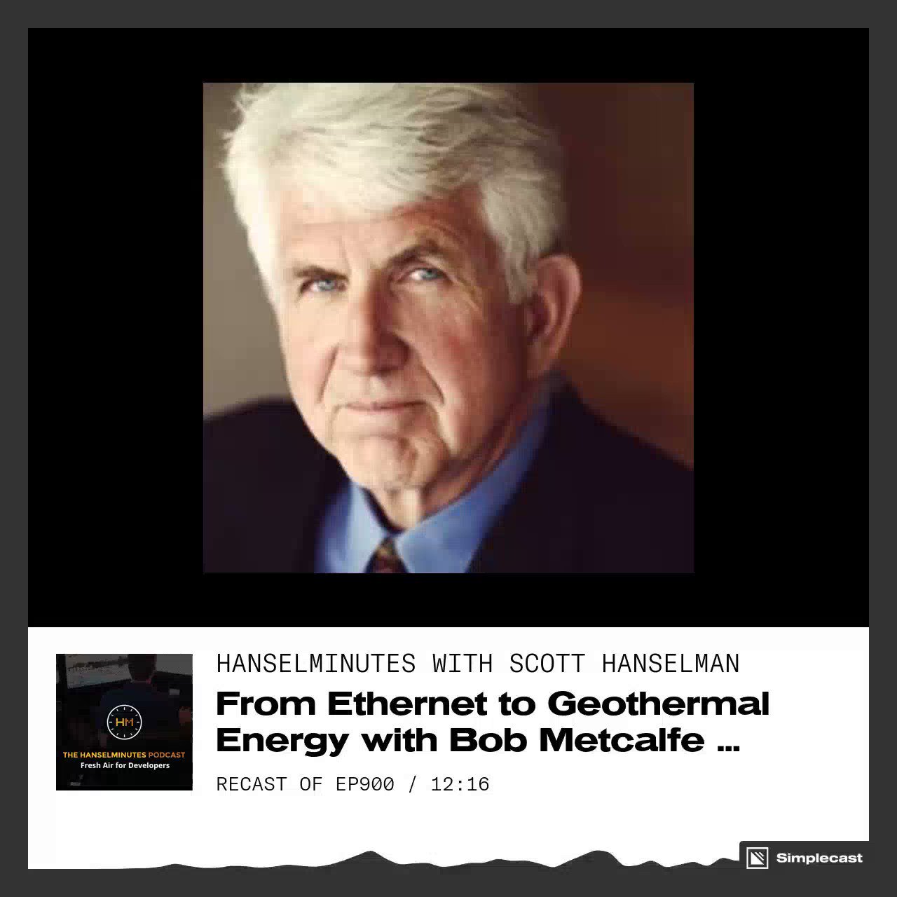 Scott Hanselman 🌮 on Twitter "Today I released my *900TH EPISODE* of