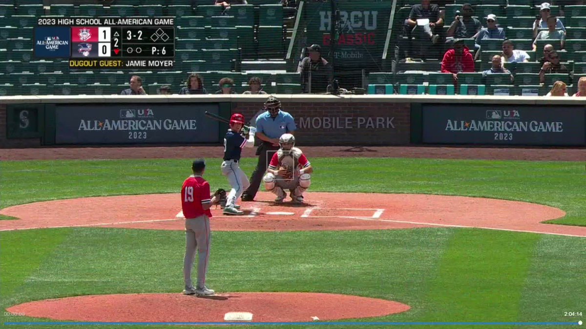 Hot shot.

@SummervilleBase standout @MorlandoPj ropes one into right in his first AB in todays @USABaseball HS All-American game.

@WCBD https://t.co/KZIUUrxmXp